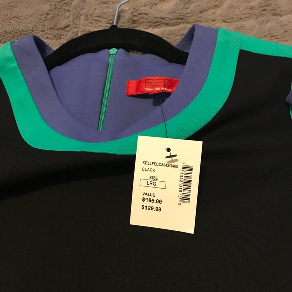 Adorable Neon Colorblock Dress NWT! - Picture 4 of 7